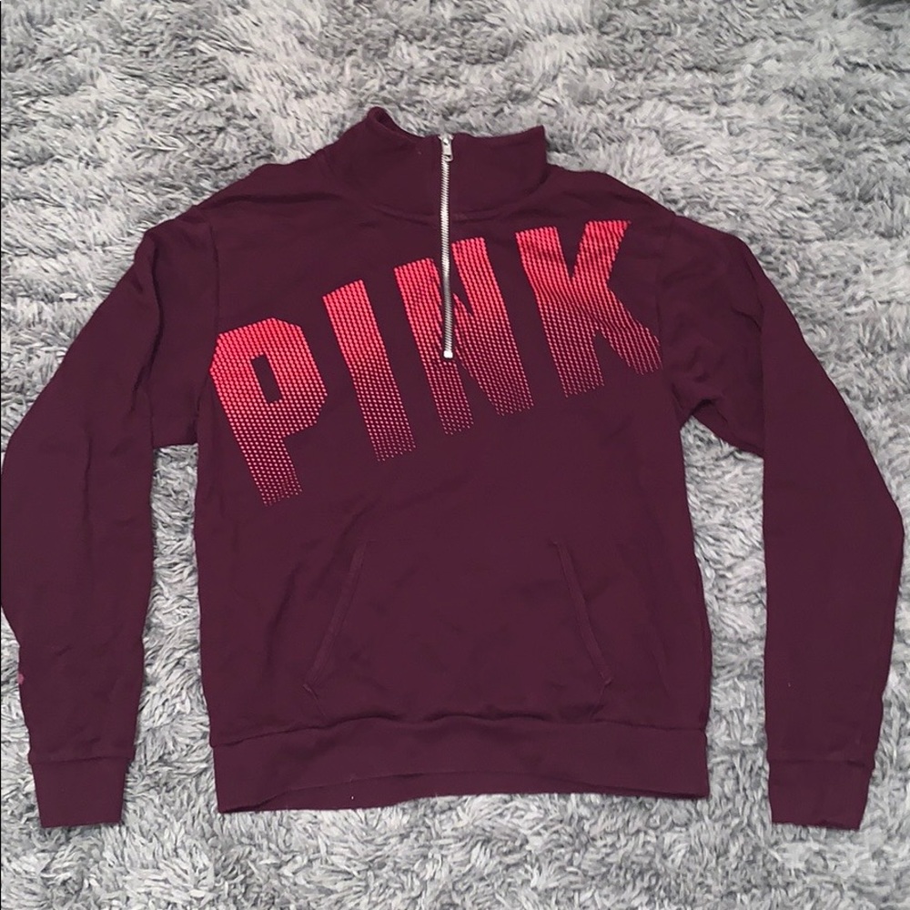 PINK quarter zip